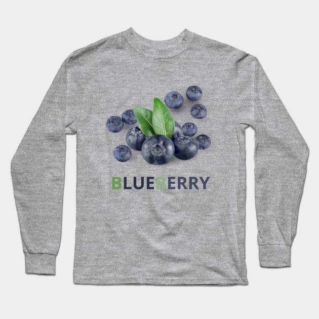 BLUEBERRY Long Sleeve T-Shirt by wide xstreet